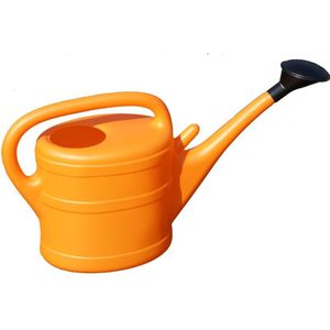 Gieter met broeskop - 10 liter - oranje - 56 cm