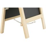 Mini krijtbord tafelmodel met fotolijstje 25 cm