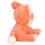 Keel Toys pluche oranje Vos knuffel 14 cm - Vossen bosdieren knuffeldieren - Speelgoed voor kind