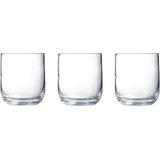 6x Stuks tumbler waterglazen/drinkglazen 230 ml - Drinkglazen