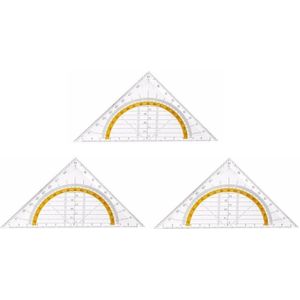 3x Geo driehoek 14 cm