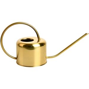 Gieter - goudkleurig - retro - 900 ml - 36 cm - plantengieter