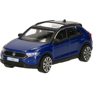 Modelauto/speelgoedauto Volkswagen T-Roc 2021 schaal 1:43/10 x 4 x 4 cm