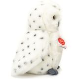 Knuffeldier Sneeuwuil - zachte pluche stof - premium kwaliteit knuffels - wit - 21 cm - vogels