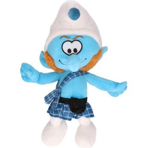 McSmurf knuffel pop 38 cm - Smurfen knuffelpoppen - Cartoon speelgoed knuffels voor kinderen