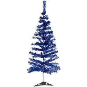 Kleine ijsblauw kerstboom van 120 cm