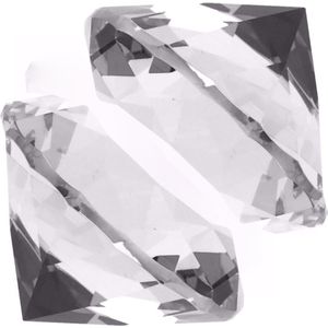 Transparante nep diamant 8 cm van glas - namaak edelstenen -  hobby-decoratie-speelgoed - Kantoorartikelen online? | De laagste prijzen |  beslist.be