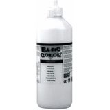 Witte verf op waterbasis 1000 ml