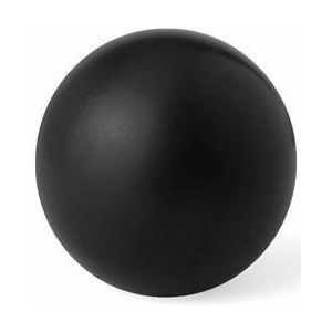 Zwarte anti stressballen 6 cm