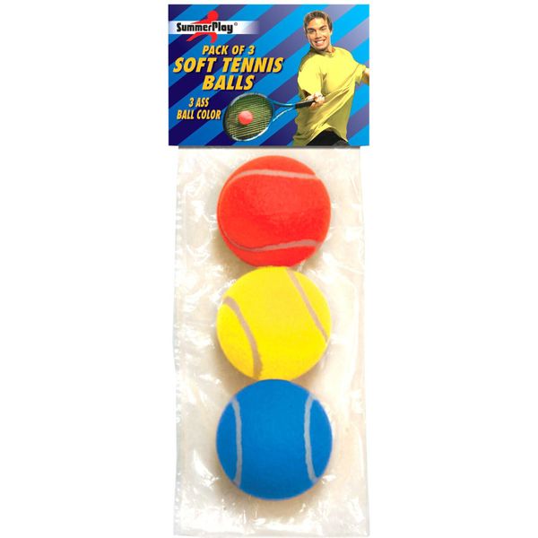 Rubriek partner Menselijk ras Set van 12x stuks gekleurde soft foam tennisballen 7 cm - Softballen kopen?  Vergelijk de beste prijs op beslist.nl