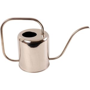 Esschert Design Gieter - retro look - RVS - 1,5 liter - 37,9 cm