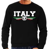 Italie / Italy landen / voetbal sweater zwart heren