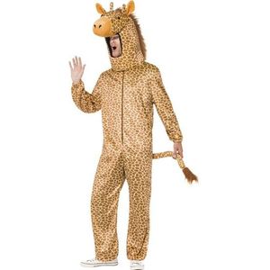 Giraffe dieren verkleed kostuum voor volwassenen