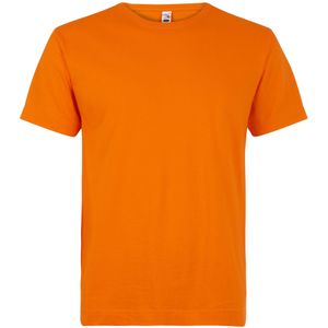 Oranje grote maten t-shirts