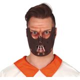 Bruin horror verkleed masker Hannibal voor volwassenen