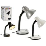 Pincello Tafellamp/bureaulampje Desk Light - metaal - grijs - H33 cm - buigbaar