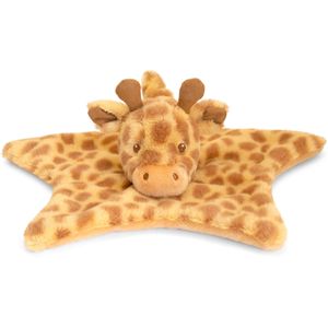 Pluche knuffeldoekje/tuttel dier giraffe 32 cm