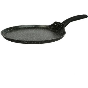 Pannenkoekenpan - Alle kookplaten geschikt - zwart - dia 28 cm