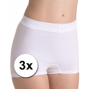 3x Sloggi double comfort dames shorts wit 46