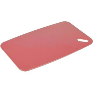 Excellent Houseware Snijplank - rood - Kunststof - 35 x 24 cm - voor keuken/voedsel