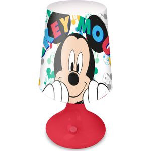 Disney Mickey Mouse tafellamp/nachtlamp 18 cm voor kinderen