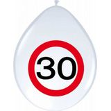 Verkeersbord 30 jaar feestartikelen pakket