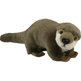 Pluche otter knuffel dier/beest 28 cm - Rivier dieren kinder speelgoed knuffels