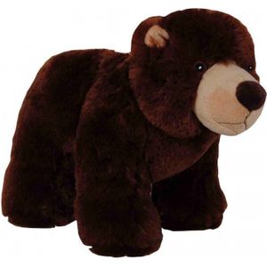 Pluche bruine beer/beren knuffel 35 cm speelgoed