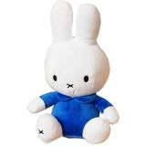 Pluche wit/blauwe Nijntje knuffel 25 cm baby speelgoed