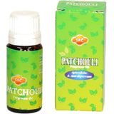 2x stuks geurolie patchouli 10 ml flesje