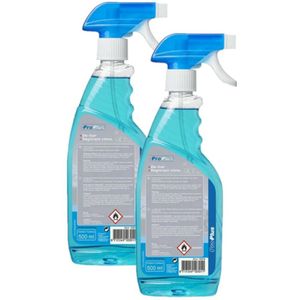 Ruitenontdooier spray - 2x - voor auto - 500 ml - antivries sprays - winter/vorst