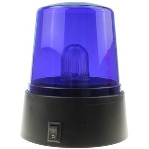 Politie Speelgoed Artikelen Zwaailampen/Zwaailichten Blauw LED van 11 Cm. Jongens Cadeau.