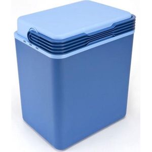 Grote koelbox donkerblauw 32 liter 40 x 30 x 45 cm