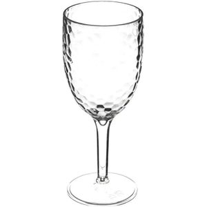 Wijnglazen Estiva - transparant - onbreekbaar kunststof - 350 ml