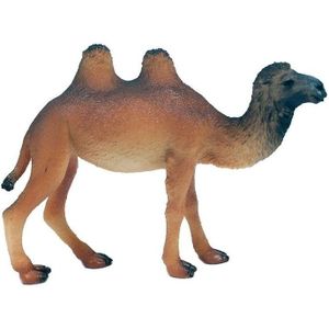 Bruine plastic kameel 10 cm