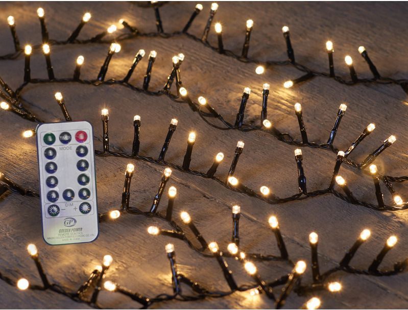 combinatie deed het Eigenwijs Kerstverlichting met afstandsbediening warm wit buiten 500 lampjes ( kerstverlichting) | BESLIST.nl | € 29,99 bij Bellatio.nl