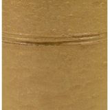 Emmer/plantenpot/bloempot - 4x - zink - oud goud - D16 x H14 cm