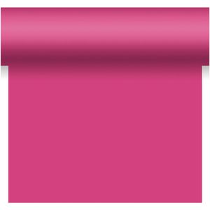 Duni tafelloper - papier - fuchsia roze - 480 x 40 cm