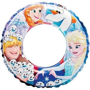 Opblaasbare Disney Frozen zwemband/zwemring 51 cm