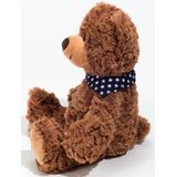 Knuffeldier beer Teddy - zachte pluche stof - premium kwaliteit knuffels - bruin - 30 cm