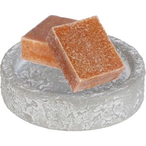 Amberblokjes/geurblokjes cadeauset - amber geur - inclusief schaaltje