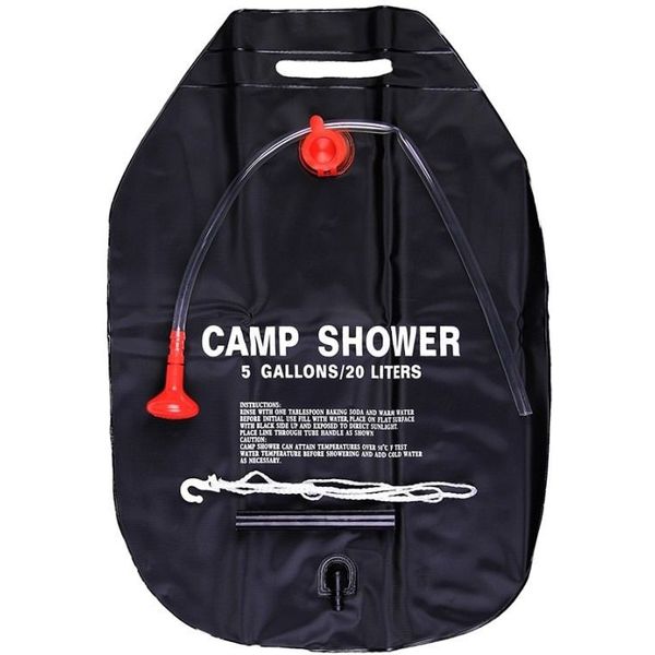 Mobiele camping douche waterzak 20 liter - Campingdouches - Sport &  outdoorartikelen online | BESLIST.nl | Ruime keus