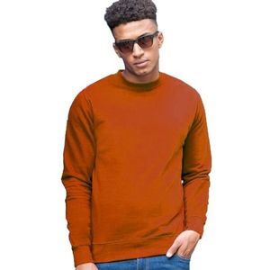 Oranje sweater voor heren Just Hoods