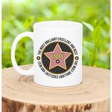 Naam mok AndrÃ© - wit - Most Brilliant - keramiek - 300 ml - cadeau collega beker