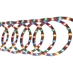 Lichtslang/slangverlichting 6 meter met 108 lampjes gekleurd