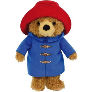 Pluche bruine beer Paddington knuffel 17 cm - Beren bosdieren knuffels - Speelgoed voor baby/kinderen
