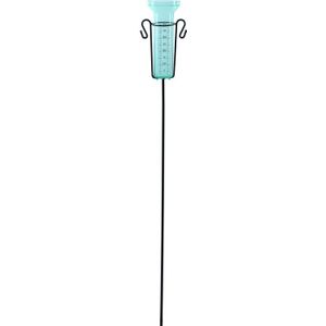 Regenmeter - met grondpen - groen - 40 ml - 75 cm