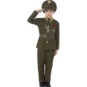 Leger officier kostuum voor kinderen