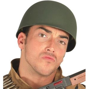 2x stuks amerikaanse soldaten/leger helm voor volwassenen