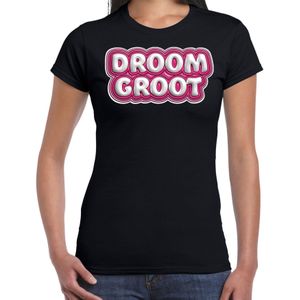 Song T-shirt voor festival - droom groot - Europa - zwart - dames - Joost - supporter/fan shirt